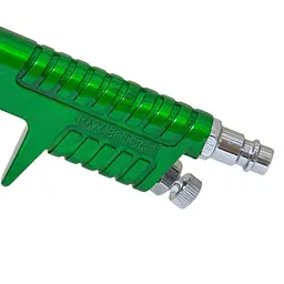 Фарборозпилювач Sigma HVLP 1.3 мм з верхнім баком 600 мл Green (6812101) - мініатюра 7
