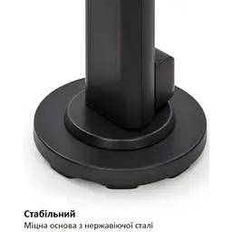 Інфрачервоний обігрівач Blumfeldt Heat Guru Plus L Black (2 кВт) - мініатюра 6