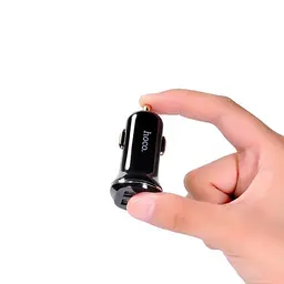 Автомобільний зарядний пристрій HOCO Z1 (2USB 2.1A) Чорний (Оригінал) - мініатюра 2