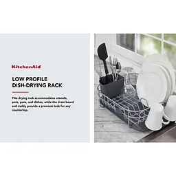 Підставка для сушки посуду KitchenAid Sinkware сіра (KEG197OSGR) - мініатюра 10