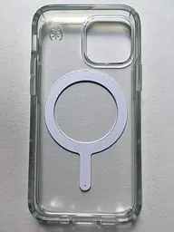 Чохол прозорий протиударний Speck Presidio Clear MagSafe для iPhone 13 Mini/12 Mini (5.4") - мініатюра 4