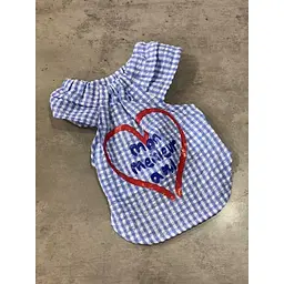 Сукня для собак "MON AMOR" блакитний XL Multibrand zoo0005990