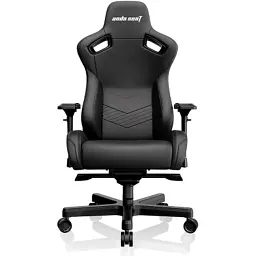 Крісло ігрове Anda Seat Kaiser 2 Size XL Black (AD12XL-07-B-PV-B01) - мініатюра 2