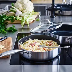 Сотейник з кришкою GreenPan Geneva 24 см 2,6 л з керамічним покриттям (CC004782-001) - мініатюра 4