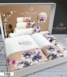 Подарунковий набір рушників La Maison 30х50см+50х90см+70х140см pbe0048907 - мініатюра 2