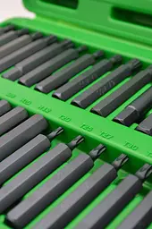 Професійний набір біт TORX, HEX, SPLINE, RIBE, SQ 60 од. TOPTUL GCAI6003 - мініатюра 5