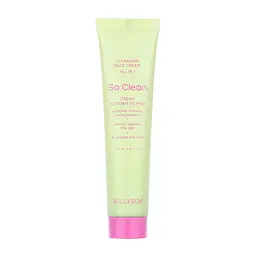 Крем для щоденного очищення шкіри обличчя HOLLYSKIN So Clean з екстрактом камелії і рисом, 40 мл