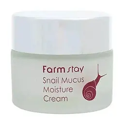 Зволожувальний крем з екстрактом равлика FarmStay Snail Mucus Moisture Cream 50 мл