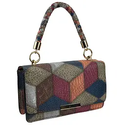 Жіноча сумка через плече крос-боді з екошкіри Lilly P2-15119230BL Мультиколор