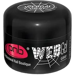 Гель павутинка PNB UV/LED Web Gel Grey 5 мл - мініатюра 2