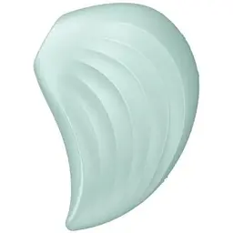 Вакуумний кліторальний стимулятор із вібрацією Satisfyer Pearl Diver Mint - мініатюра 2