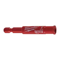 Коронка алмазна Diamond Plus/Max MILWAUKEE, діаметр 10,0мм (1/4'' Hex) (свердління з водою)