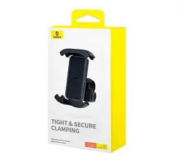 Велосипедний тримач холдер Baseus QuickGo Series Bike Phone Mount C40561500113-00 Black - мініатюра 3