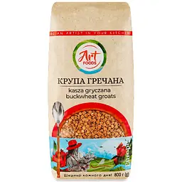Крупа гречана Art Foods 800 г