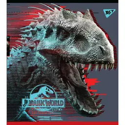 Зошит Yes А5 Jurassic World Science Gone Wrong 18 аркушів клітинка (765317), в асортименті