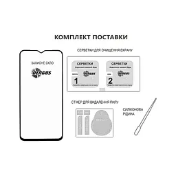 Скло захисне Dengos Full Glue Xiaomi Redmi 15C Black (TGFG-414) - мініатюра 3