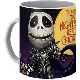 Кухоль GeekLand Кошмар перед Різдвом The Nightmare before Christmas Art 2 CP 03.223.521 330 мл білий - мініатюра 3