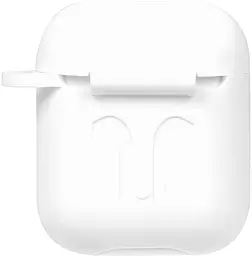 Кейс TOTO 1st Generation Thick Cover Case AirPods White - мініатюра 3