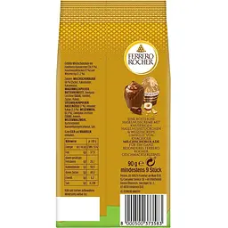 Цукерки Ferrero Rocher Golden Eggs Milk з фундуком 90 г - мініатюра 2