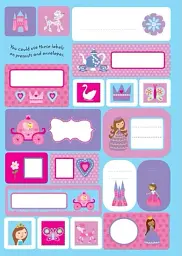 1000 Princess Stickers - мініатюра 8