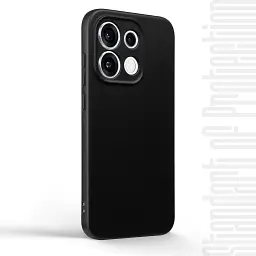 Чохол-накладка ArmorStandart Matte Slim Fit для OPPO Reno16 Pro 5G Camera cover Black - мініатюра 2