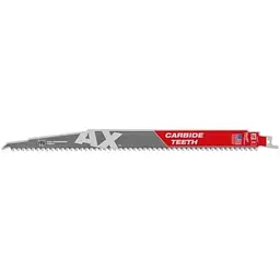 Полотно для шабельних пил AX CARBIDE MILWAUKEE, 300х5мм, (деревина з цвяхами)