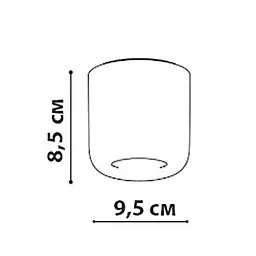 Накладний світильник Friendlylight Kaldera L LED 10W FL2109 - мініатюра 4