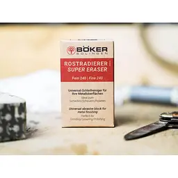 Фірмова очищувальна губка-ластик від іржі Boker 09BO304 - мініатюра 2
