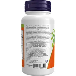 Добавка Now Foods Adrenal Stress Support для підтримки рівня кортизолу 90 капсул - мініатюра 3