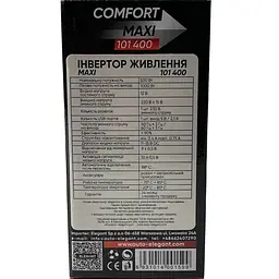 Перетворювач напруги Elegant 12V - 220V 500W-1000W З Розеткою 1 USB Клеми (EL 101 400) - мініатюра 5