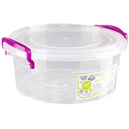 Контейнер харчовий Al-Plastik круглий 1.2 л