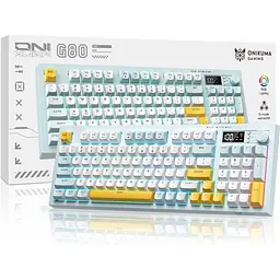 Клавіатура Onikuma G80 Blue - мініатюра 3