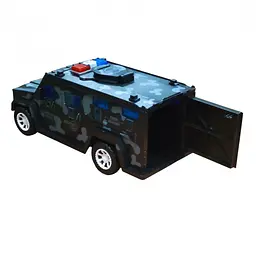 Дитяча скарбничка-сейф 27 см, від батарейок, CASH TRUCK / Дитячий сейф скарбничка для грошей - мініатюра 4