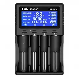 Зарядний пристрій для батарей 4 каналу з екраном LiitoKala Lii-PD4