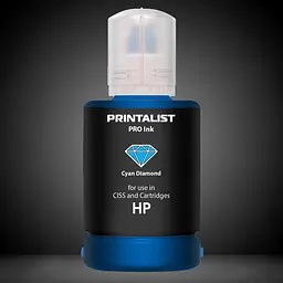 Чорнило PRINTALIST для HP 140г Cyan водорозчинне (PL-INK-HP-C) - мініатюра 6