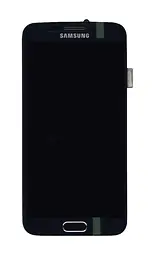 Матриця з тачскріном модуль для Samsung Galaxy S6 Edge SM-G925F чорний з рамкою