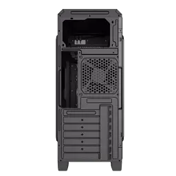 Корпус GameMax G561 Black, без БЖ, Midi Tower, ATX / Micro ATX / Mini ITX, 1хUSB 3.0, 2хUSB 2.0, 3x120 мм LED, 424x200x452 мм - мініатюра 3
