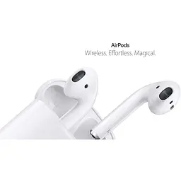Бездротова гарнітура Apple AirPods MMEF2 оригінал - мініатюра 5