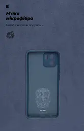 Чохол ArmorStandart ICON для Xiaomi Redmi A1 / A2 Camera cover Dark Blue - мініатюра 4