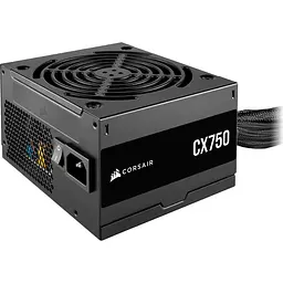 Блок живлення Corsair CX750 750W 80+ Bronze (CP-9020279-EU) Black - мініатюра 8