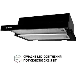 Витяжка Perfelli TL 6212 BL 700 LED - мініатюра 3