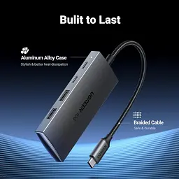 USB-хаб Ugreen CM480 4in1 (30758) [152545] - мініатюра 8