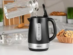 Електрочайник EKL-F19B, Black, 2200W ARDESTO teh0024519 - мініатюра 7
