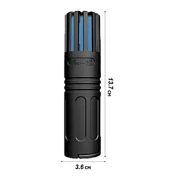 Портативний USB-відлякувач комарів з акумулятором 2 в 1: фумігатор та ультразвук - мініатюра 2