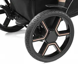 Коляска 3 в 1 Peg-Perego Book Mon Amour SLK рожеве золото  - мініатюра 11