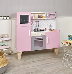 Ігровий набір Кухня Macaron рожевий Janod det0018468 - мініатюра 3