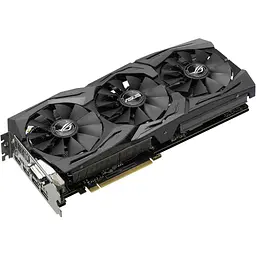 Відеокарта ASUS GTX 1080Ti 11Gb Strix OC (ROG-STRIX-GTX1080TI-O11G-GAMING) (GDDR5X, 352 bit, PCI-E 3.0 x16) Б/в - мініатюра 2