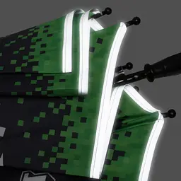 Парасоля дитяча Yes Minecraft зі світловідбиваючим кантом (708487) - мініатюра 6
