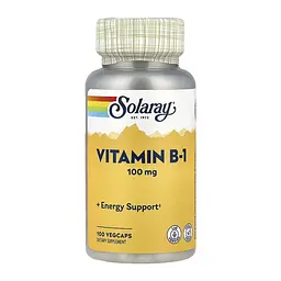 Вітамін B1 (Тіамін), Vitamin B-1 100 mg - 100 vcaps