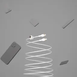 Кабель Belkin USB-C > USB-C заряджання/синхронізації 1м, 60Вт, Type-C, плетений, силіконовий, з ремі teh0013718 - мініатюра 8